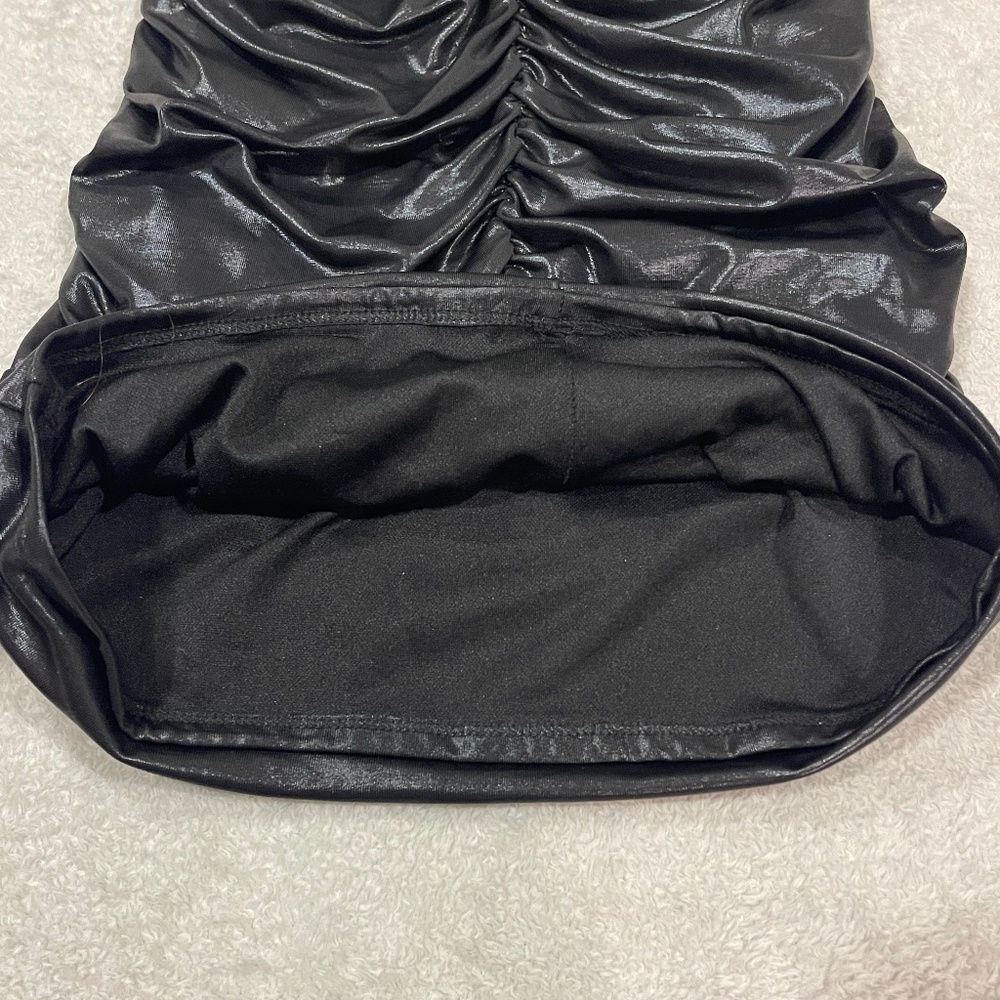 bebe Black Bodycon Dress with Brooch Size XS - Picture 8 of 14